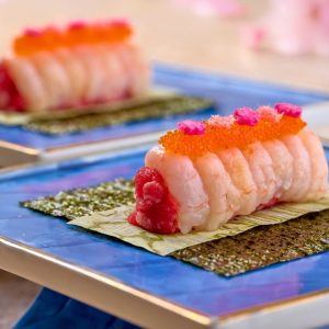 新【新宿うしみつ開店記念コース】新店舗新宿うしみつの開店を記念したコースです。「和牛と甘エビのユッケドッグ」「厳選ヒレのブリオッシュカツサンド」「厳選された焼物7種」をご提供！