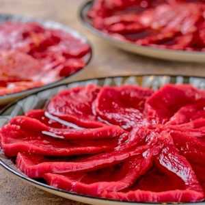 【今日は焼肉だけセット　〜無限〜】今日はお肉の日！そんな日に楽しめるセットをご用意いたしました。「大人の無限ロース」「神谷商店ホルモン」を含む焼肉セット。